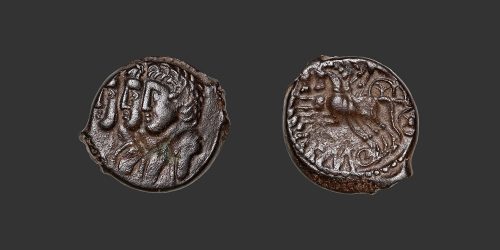 Odysseus numismatique monnaie gauloise Rèmes bronze
