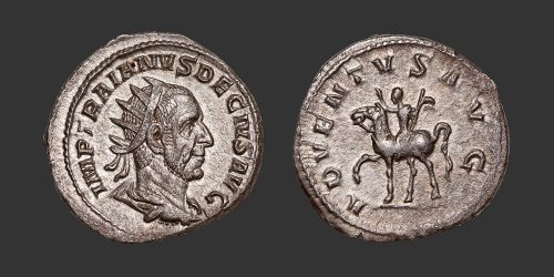 Odysseus numismatique monnaie romaine Trajan Dèce antoninien
