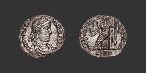Odysseus numismatique monnaie romaine Constantin III silique
