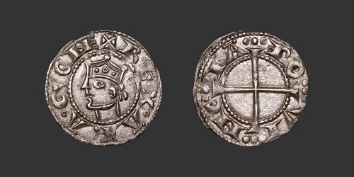 Odysseus numismatique monnaie féodale Provence Alphonse II d'Aragon denier