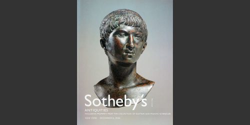 Odysseus Numismatique Livres Catalogues de Vente Archéologie ANTIQUITIES - COLLECTION SCHINDLER • Sotheby's 2004