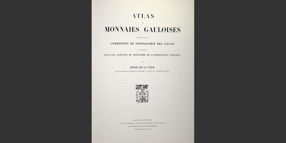 Odysseus Numismatique Livres Monnaies Gauloises ATLAS DE MONNAIES GAULOISES • Henri de La Tour