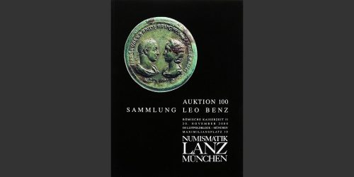Odysseus Numismatique Livres Catalogues de Vente Monnaies AUKTION 100 - SAMMLUNG LEO BENZ • Lanz 2000