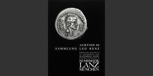 Odysseus Numismatique Livres Catalogues de Vente Monnaies AUKTION 88 - SAMMLUNG LEO BENZ • Lanz 1998