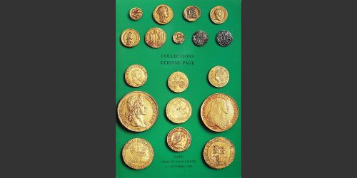 Odysseus Numismatique Livres Catalogues de Vente Monnaies COLLECTIONS ÉTIENNE PAGE • Vinchon - Bourgey - Kampmann 1989