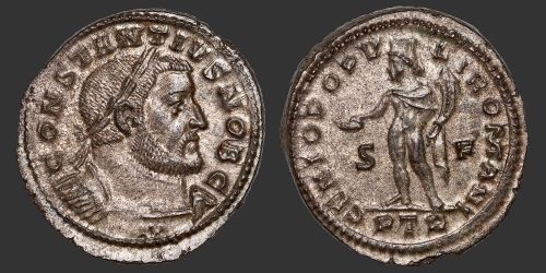 Odysseus Numismatique Monnaies Romaines CONSTANCE Ier CHLORE • Follis