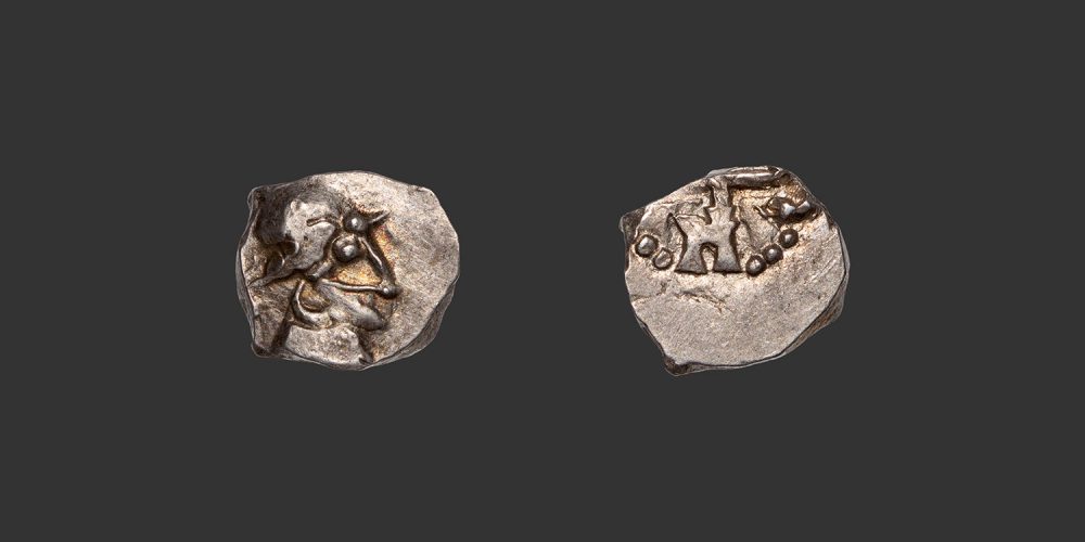 Odysseus Numismatique Monnaies Mérovingiennes MÉROVINGIENS - MARSEILLE - NEMFIDIUS • Denier