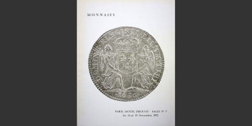 Odysseus Numismatique Livres Catalogues de Vente Monnaies MONNAIES • Bourgey 1972