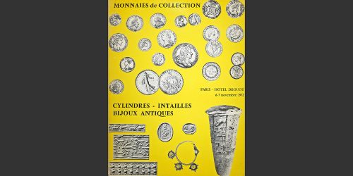Odysseus Numismatique Livres Catalogues de Vente Monnaies MONNAIES - CYLINDRES - INTAILLES - BIJOUX ANTIQUES • Vinchon 1972