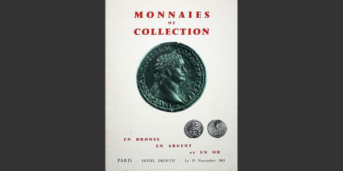 Odysseus Numismatique Livres Catalogues de Vente Monnaies MONNAIES DE COLLECTION • Vinchon 1965