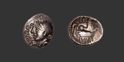 Odysseus Numismatique Monnaies Gauloises PICTONS • Quinaire Denier