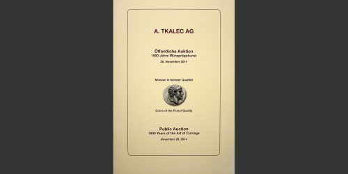 Odysseus Numismatique Livres Catalogues de Vente Monnaies PUBLIC AUCTION - 1500 YEARS OF THE ART OF COINAGE • Tkalec 2014
