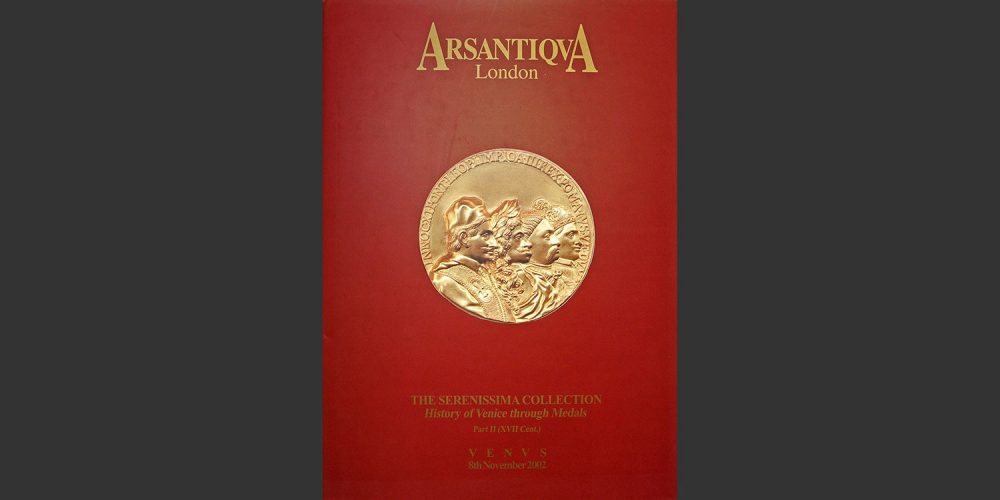 Odysseus Numismatique Livres Catalogues de Vente Monnaies THE SERENISSIMA COLLECTION II • Arsantiqva 2002