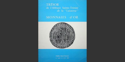 Odysseus Numismatique Livres Catalogues de Vente Monnaies TRÉSOR DE L'ABBAYE SAINTE-TRINITÉ • Vinchon 1969