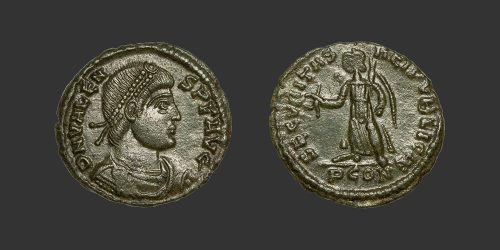 Odysseus Numismatique Monnaies Romaines VALENS • Nummus