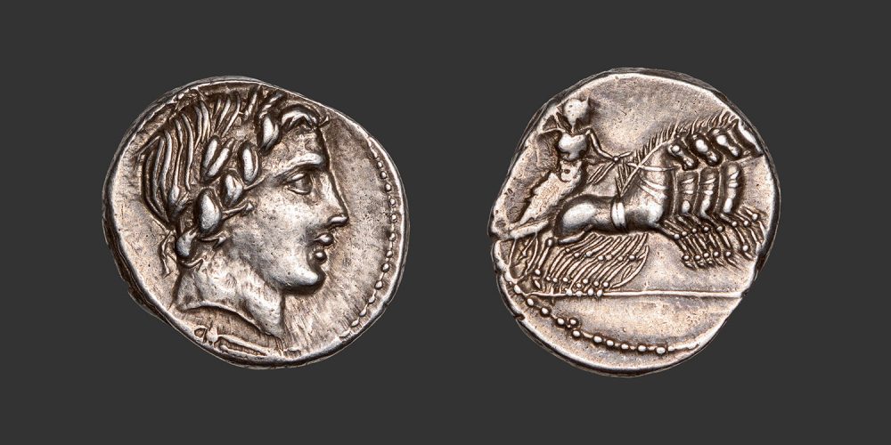 Odysseus Numismatique Monnaies Romaines République ANONYME • Denier