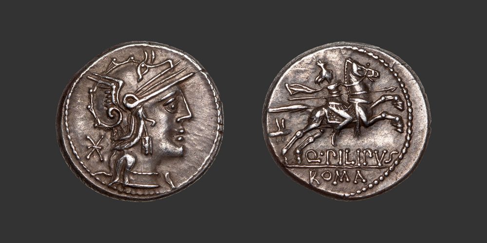 Odysseus Numismatique Monnaies Romaines République MARCIA - Q. PHILIPPUS • Denier