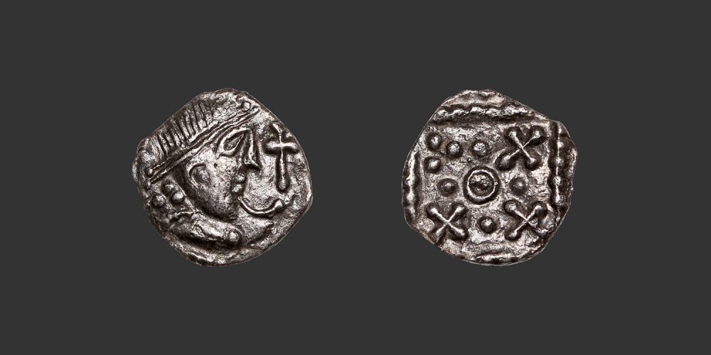 Odysseus numismatique monnaie mérovingienne Quentovic denier