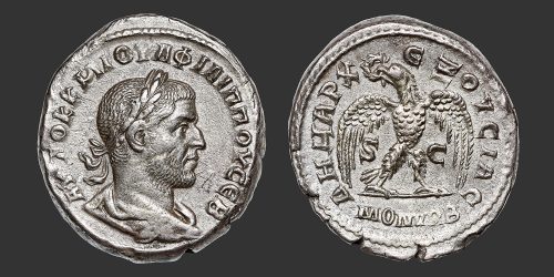 Odysseus numismatique monnaie provinciale romaine Philippe Ier tétradrachme