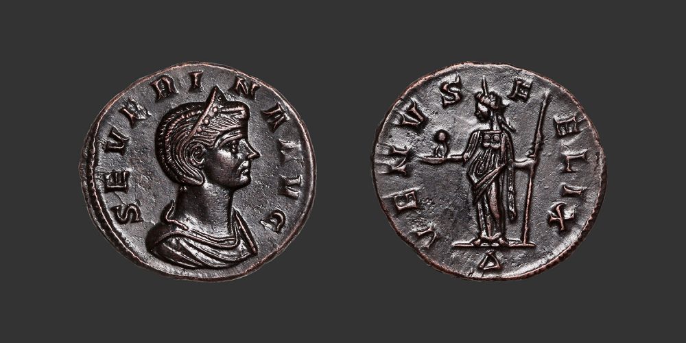 Odysseus numismatique monnaie romaine Séverine denier