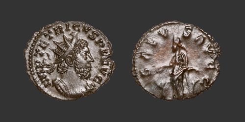 Odysseus numismatique monnaie romaine Tétricus Ier Ier antoninien