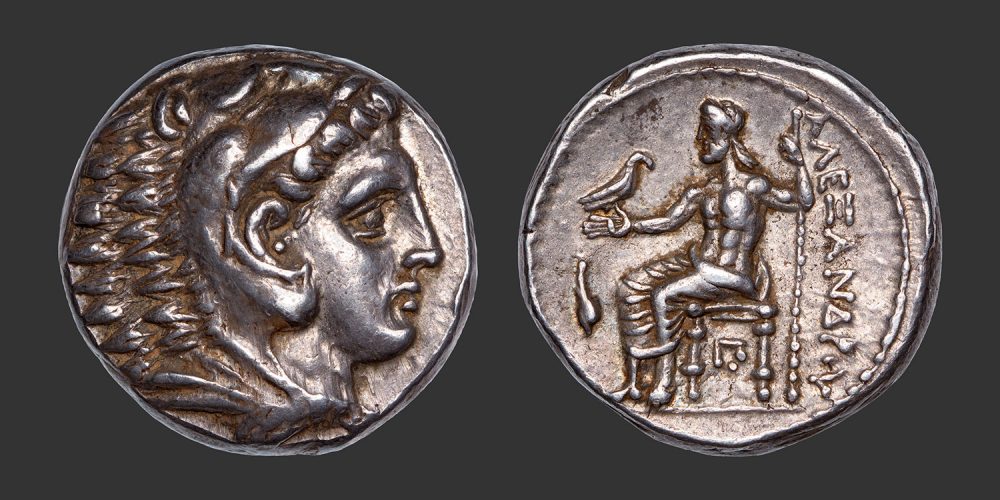 Odysseus Numismatique Monnaies Grecques Macédoine Alexandre III Cassandre tétradrachme