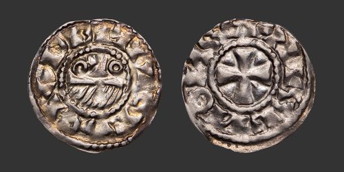 Odysseus numismatique monnaie féodale Champagne Provins et Sens denier