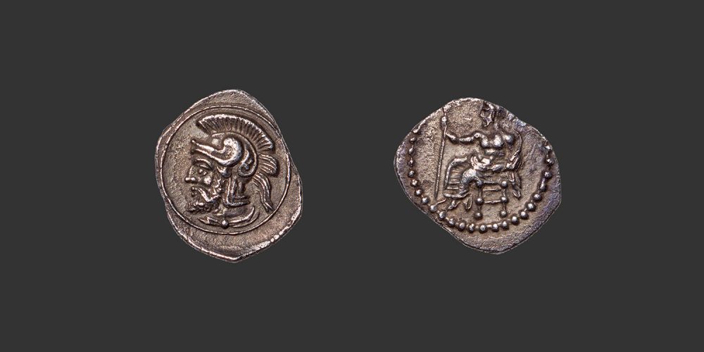 Odysseus numismatique monnaie grecque Cilicia Tarsos Pharnabazos obole