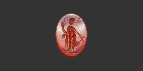 Odysseus Numismatique Glyptique Pierres Gravées TYCHÉ FORTUNA - CORNALINE • Intaille Romaine
