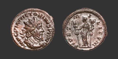 Odysseus numismatique monnaie romaine Victorin antoninien
