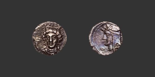 Odysseus numismatique monnaie grecque Asie Mineure Cilicia obole