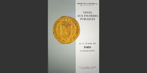 Odysseus Numismatique Livres Catalogues de Vente Monnaies COLLECTION CLAOUET • Crédit de la Bourse 1993