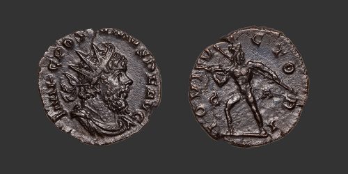 Odysseus numismatique monnaie romaine Postume Cologne antoninien