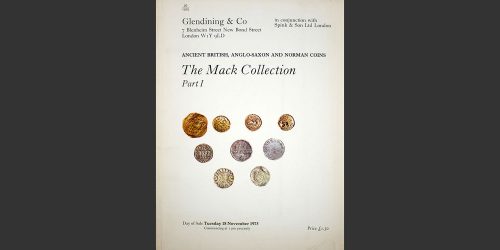 Odysseus Numismatique Livres Catalogues de Vente Monnaies THE MACK COLLECTION OF ANCIENT BRITISH, ANGLO-SAXON AND NORMAN COINS • Glendining 1975