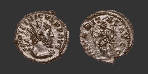 Odysseus numismatique monnaie romaine Tétricus Ier antoninien