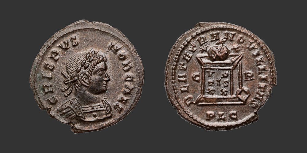 Odysseus Numismatique Monnaie Romaine CRISPUS • Nummus
