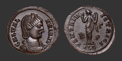 Odysseus Numismatique Monnaie Romaine GALERIA VALERIA • Follis