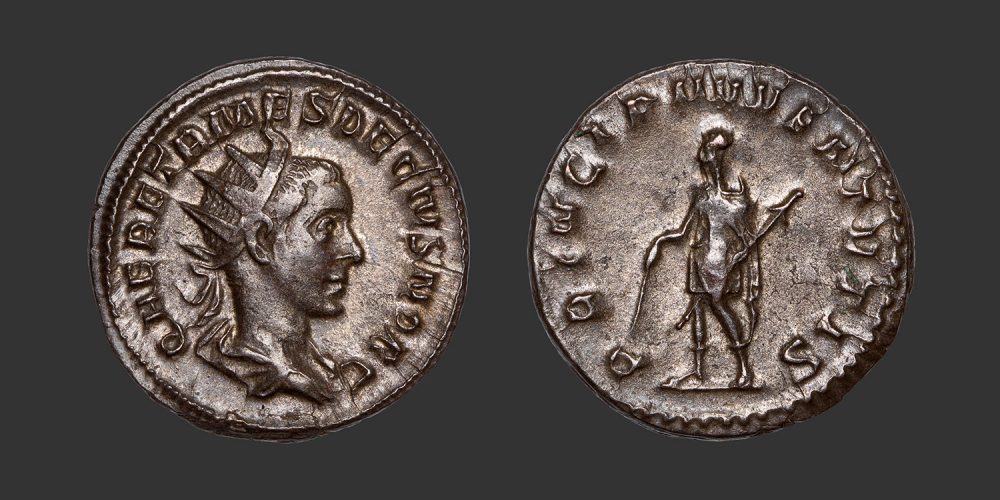 Odysseus Numismatique Monnaie Romaine HERENNIUS ETRUSCUS • Antoninien