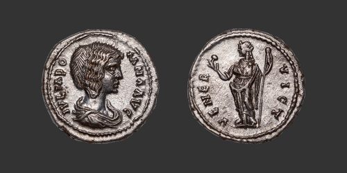 Odysseus Numismatique Monnaie Romaine JULIA DOMNA • Denier