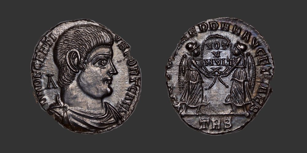 Odysseus Numismatique Monnaie Romaine MAGNENCE • Maiorina