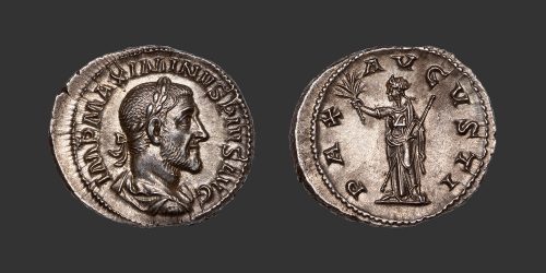 Odysseus Numismatique Monnaie Romaine MAXIMIN Ier LE THRACE • Denier