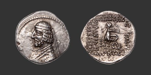 Odysseus Numismatique Monnaie Grecque PARTHES - ARSAKES XVI • Drachme