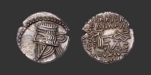 Odysseus Numismatique Monnaie Grecque PARTHES - MITHRADATES V • Drachme