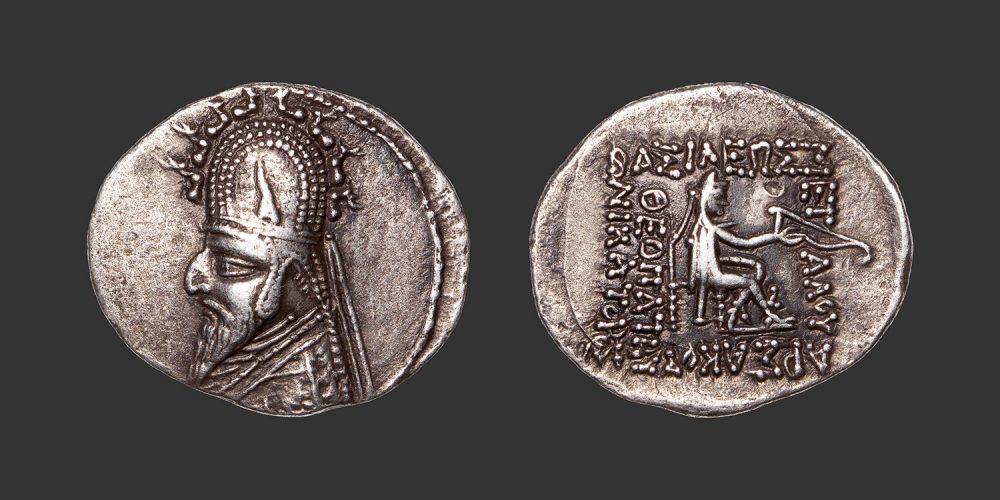 Odysseus Numismatique Monnaie Grecque PARTHES - SINATRUKES • Drachme