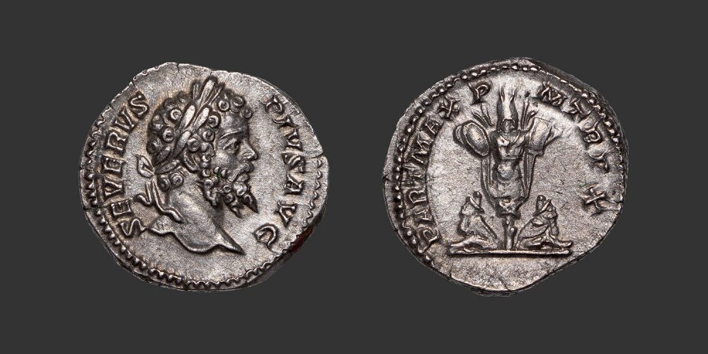 Odysseus Numismatique Monnaie Romaine SEPTIME SÉVÈRE • Denier