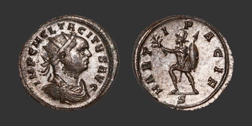 Odysseus Numismatique Monnaie Romaine TACITE • Antoninien