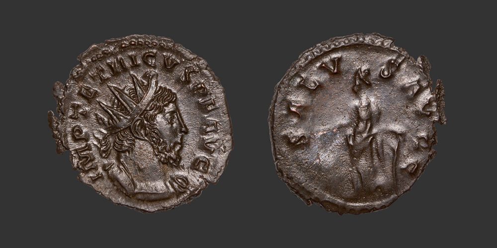 Odysseus Numismatique Monnaie Romaine TÉTRICUS Ier • Antoninien