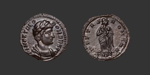 Odysseus Numismatique Monnaie Romaine THÉODORA • Nummus