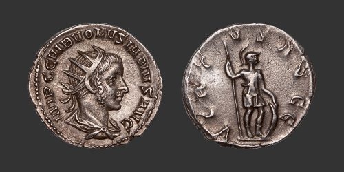 Odysseus Numismatique Monnaie Romaine VOLUSIEN • Antoninien