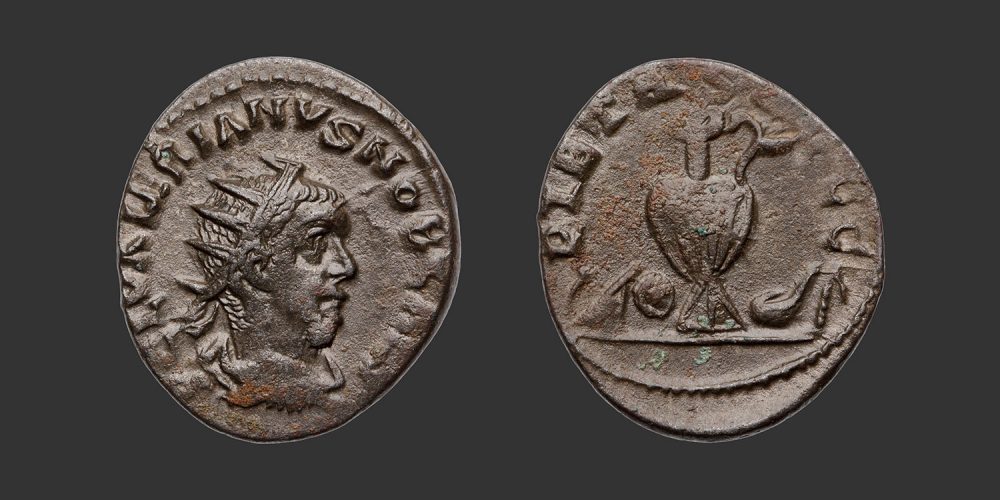 Odysseus Numismatique Monnaies Romaines FRAPPE BARBARE - VALÉRIEN II • Antoninien